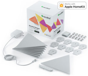 Умная система освещения Nanoleaf Shapes Triangles Starter Kit Apple Homekit - 9 шт.