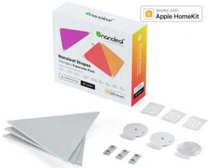 Дополнительные панели Nanoleaf Shapes Triangles Expansion Pack Apple Homekit - 3 шт.